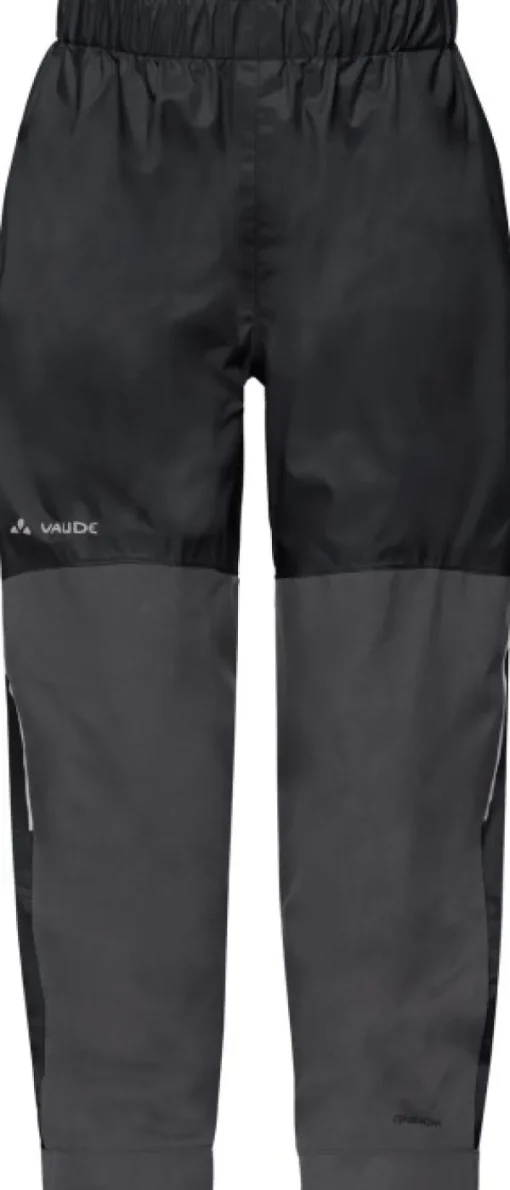 Kids Escape Pants VI lasten ulkoiluhousut, musta-Vaude Hot