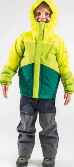 Kids Escape Pants VI lasten ulkoiluhousut, musta-Vaude Hot