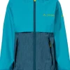 Kids Hylax 2L Jacket lasten sadetakki, Arctic Blue-Vaude Hot