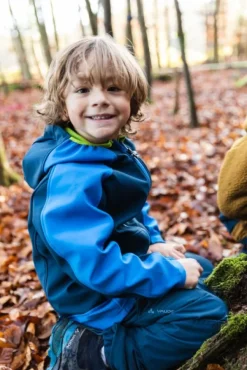 Kids Rondane Jacket IV lasten softshell-takki, Crocus/Dark Sea-Vaude Discount