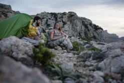 Vaude Meglis 1100 SYN -makuupussi Marigold Clearance