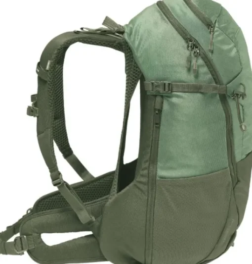 Vaude Tacora 26+3 naisten reppu, harmaavihreä New