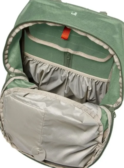 Vaude Tacora 26+3 naisten reppu, harmaavihreä New