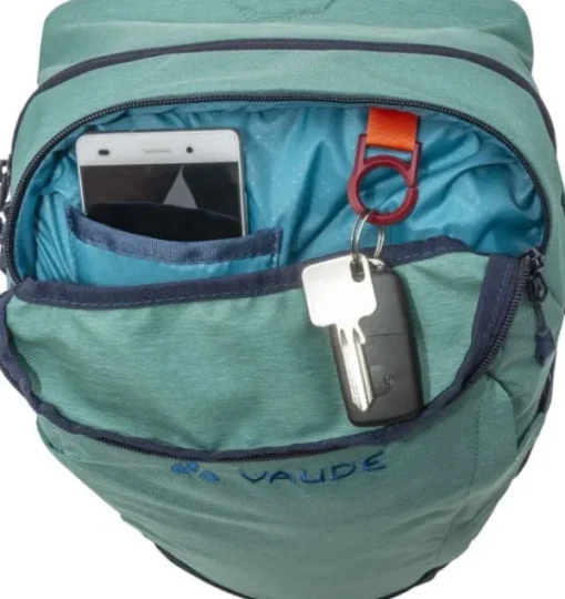 Vaude Tacora 26+3 naisten reppu, harmaavihreä New