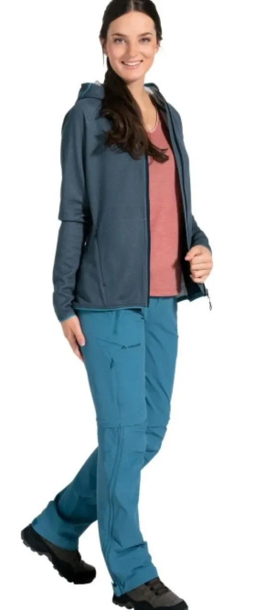 Vaude Women's Elope Fleece Jacket Steelblue Outlet
