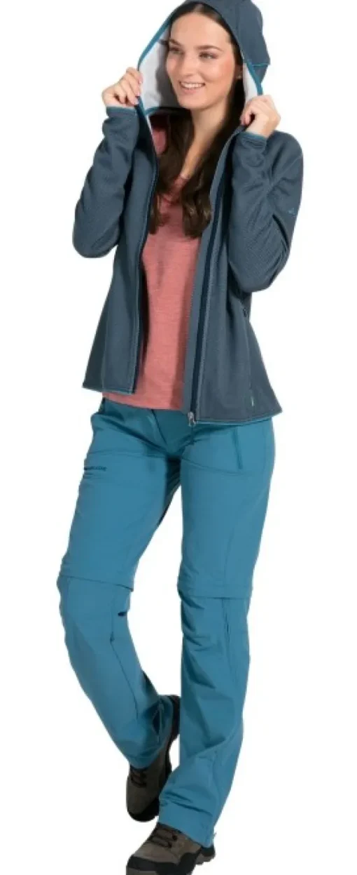 Vaude Women's Elope Fleece Jacket Steelblue Outlet
