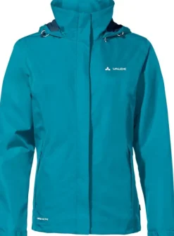 W's Escape Light Jacket Arctic Blue -naisten kevyt sadetakki-Vaude Hot