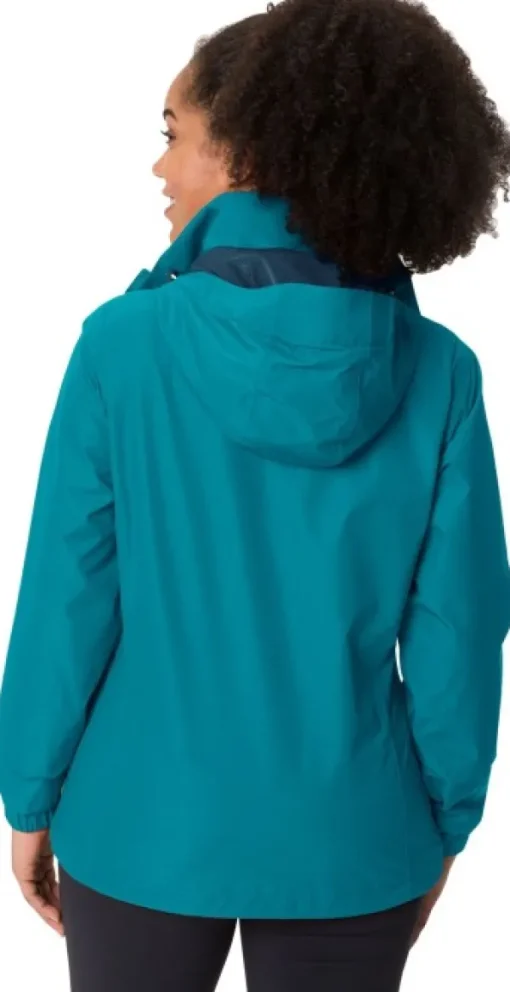W's Escape Light Jacket Arctic Blue -naisten kevyt sadetakki-Vaude Hot