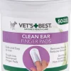 Vetu0027s Best Vet's Best Clean Ear Finger Pads 50 pcs Clearance