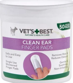 Vetu0027s Best Vet's Best Clean Ear Finger Pads 50 pcs Clearance
