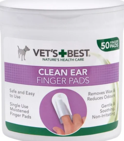 Vetu0027s Best Vet's Best Clean Ear Finger Pads 50 pcs Clearance