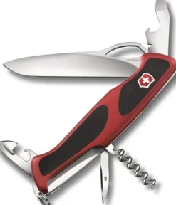RangerGrip 61 monitoimiveitsi, punainen/musta-Victorinox New