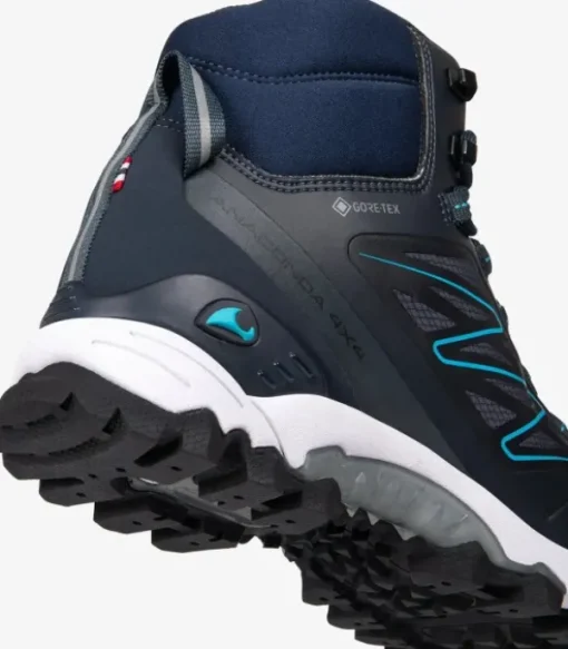 Viking Anaconda 4x4 Mid GTX vaelluskengät, Unisex, tummansininen Hot