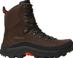 Viking Men Villrein High GTX Dark Brown/Red Clearance