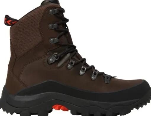 Viking Men Villrein High GTX Dark Brown/Red Clearance