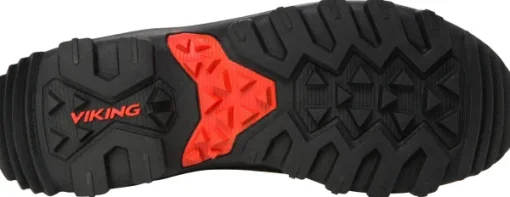 Viking Men Villrein High GTX Dark Brown/Red Clearance