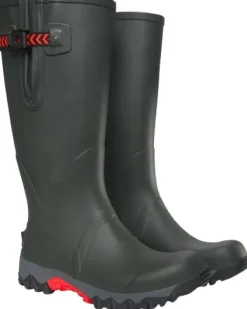 Trophy High kumisaappaat, unisex, maastonvihreä-Viking Hot