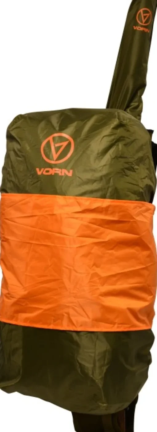 Vorn Equipment Vorn Rain Cover sadesuoja metsästys- ja aserepulle, Green/Blaze Fashion