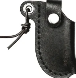 WESN Microblade Leather Sheath tuppi, musta Fashion