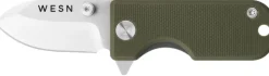Microblade OD Green G10 X Titanium taittoveitsi-WESN Online