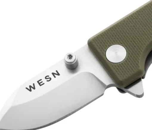 Microblade OD Green G10 X Titanium taittoveitsi-WESN Online