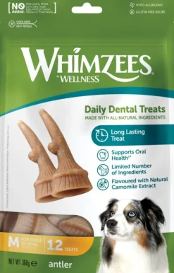 Whimzees Occupy Antler L hammashoitoherkku, 6 kpl Discount