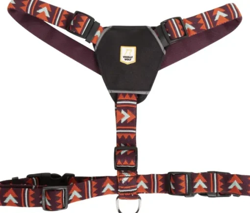 Woolly Wolf Harness koiran valjaat, M - L, Polar Night Hot