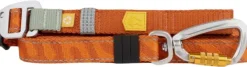 Woolly Wolf Roam Adjustable Leash monitoimihihna, oranssi Discount
