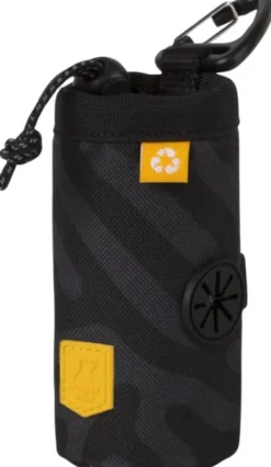 Woolly Wolf Roam Poop Bag Holder kakkapussinpidike, musta New