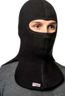 Balaclava 400 Black-Woolpower Clearance