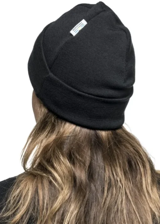 Beanie -pipo, Classic Black-Woolpower Sale