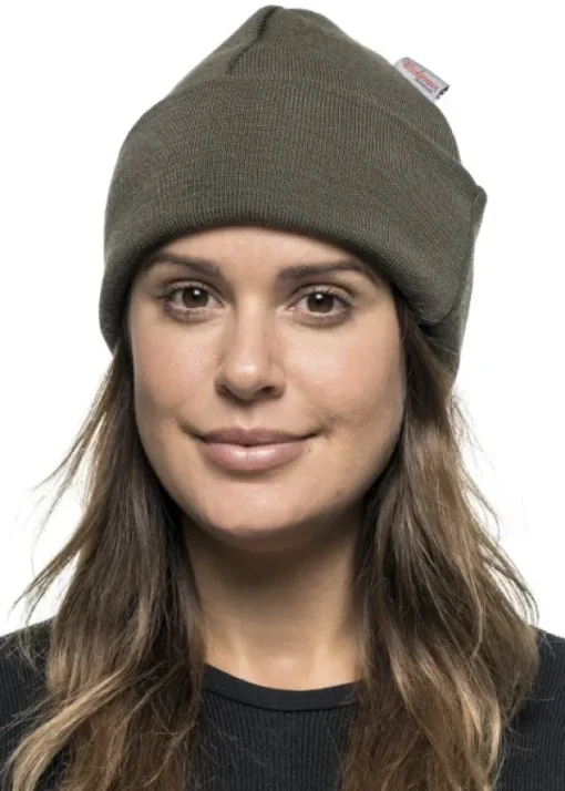 Beanie -pipo, Classic Pine green-Woolpower Sale