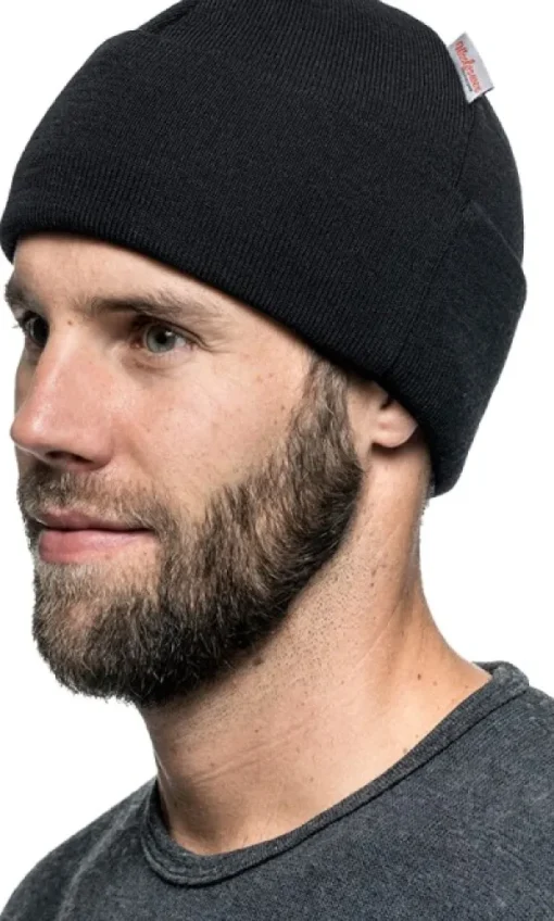 Beanie -pipo, Classic Black-Woolpower Sale