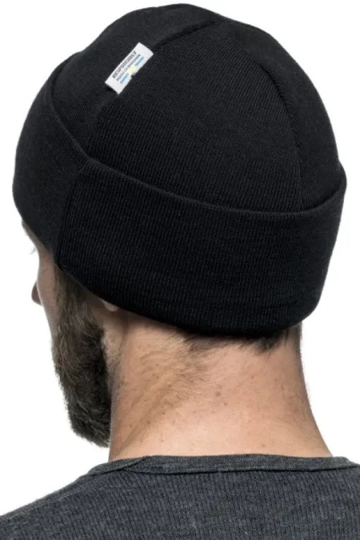 Beanie -pipo, Classic Black-Woolpower Sale