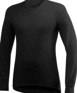 Crewneck 200 Unisex Black-Woolpower Best