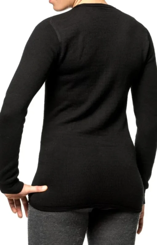 Crewneck 200 Unisex Black-Woolpower Best