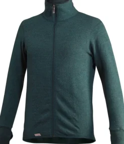Woolpower Full Zip Jacket 400 -takki, unisex, Forest Green Outlet