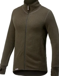 Full Zip Jacket 400 Unisex Pine Green-Woolpower Sale