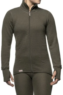 Full Zip Jacket 600 Unisex Pine Green-Woolpower Hot