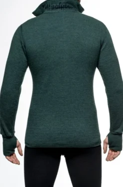 Woolpower Full Zip Jacket 400 -takki, unisex, Forest Green Outlet