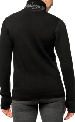 Full Zip Jacket 400 Unisex Black-Woolpower Outlet