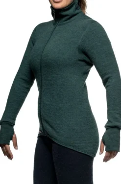 Woolpower Full Zip Jacket 400 -takki, unisex, Forest Green Outlet