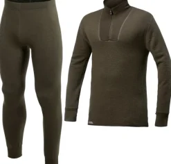 kerrasto Zip Turtleneck + Longs Johns 200 Unisex-Woolpower New