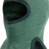 Woolpower Kids Balaclava 200 lasten kypärämyssy, vihreä Clearance