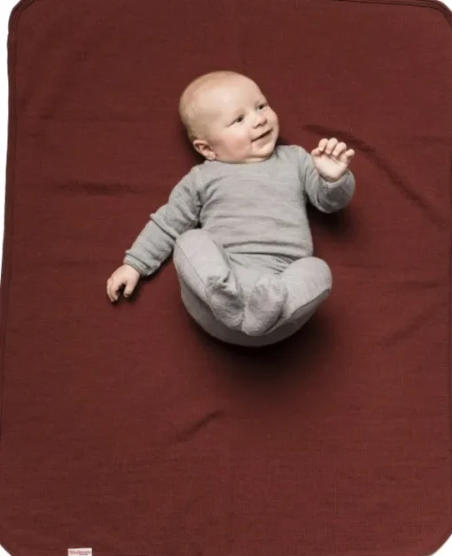 Woolpower Kids Blanket 400 lasten merinovillapeitto, Rust Red Outlet
