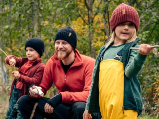 Kids Full Zip Jacket 400 lasten merinovillatakki, vihreä-Woolpower Sale