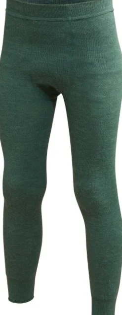 Woolpower Kids Long Johns 200 lasten kerrastohousut, vihreä New