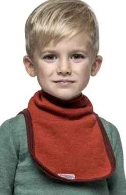 Woolpower Kids Mock Turtleneck 200 lasten merinovillakauluri, punainen Sale
