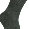 Kids Socks Liner Classic lasten merinosukat, Forest Green-Woolpower Best