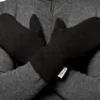 Mittens 400 Black-Woolpower Discount